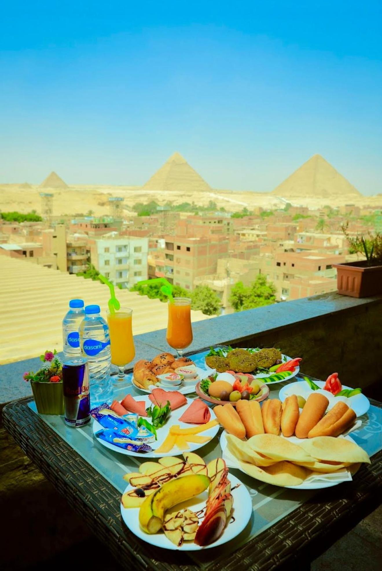 Topaz Pyramids View Inn Kafret el-Gabal Esterno foto