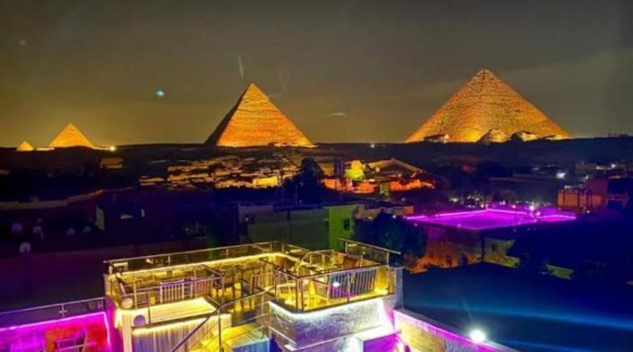 Topaz Pyramids View Inn Kafret el-Gabal Esterno foto